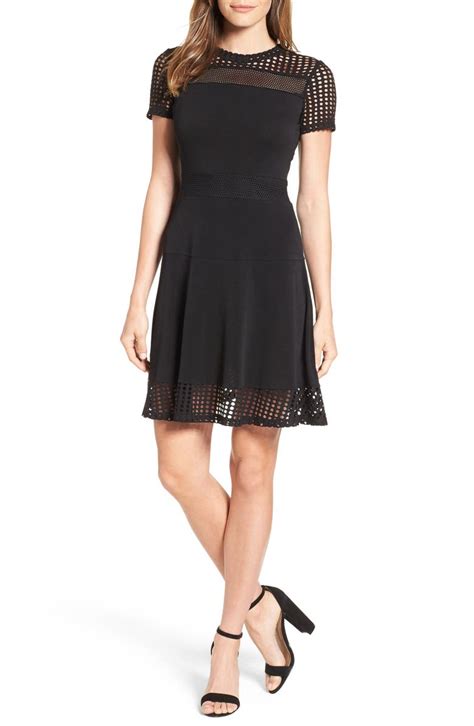 mesh combo fit & flare dress michael michael kors|eero max 7 mesh.